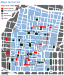 Mapa calles fiestas de gracia